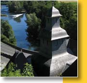 Calvaire de B&eacute;tharram - La vue depuis la chapelle Saint Louis