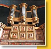 Chapelle Notre Dame de B&eacute;tharram - Buffet d'orgue