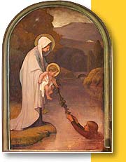 Miracles et l&eacute;gendes de B&eacute;tharram - La vierge au rameau