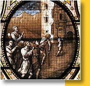 Vitraux de B&eacute;tharram - Comment les malades allaient implorer Notre dame de B&eacute;tharram