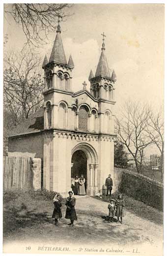 Lestelle Betharram - Cartes postales anciennes - Calvaire - IIIe station