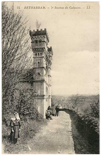 Lestelle Betharram - Cartes postales anciennes - Calvaire - VIIe station