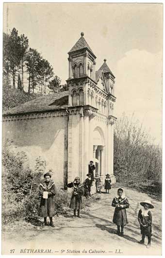 Lestelle Betharram - Cartes postales anciennes - Calvaire - IXe station