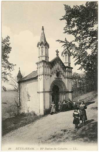 Lestelle Betharram - Cartes postales anciennes - Calvaire - Xe station