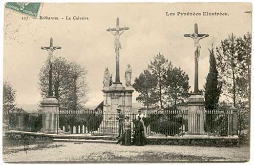 Lestelle Betharram - Cartes postales anciennes - Calvaire - XIe station
