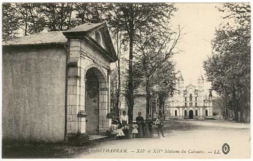 Lestelle Betharram - Cartes postales anciennes - Calvaire - XIIe et XIV&egrave;me stations