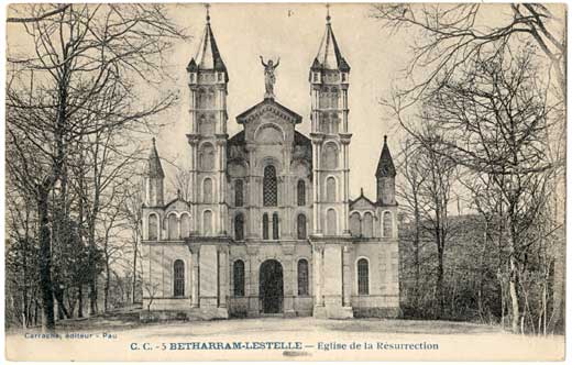 Lestelle Betharram - Cartes postales anciennes - Calvaire - XVe station - Chapelle de la R&eacute;surrection
