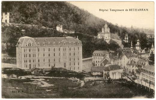Lestelle Betharram - Cartes postales anciennes - Les &eacute;coles - La Maison de Retraite 