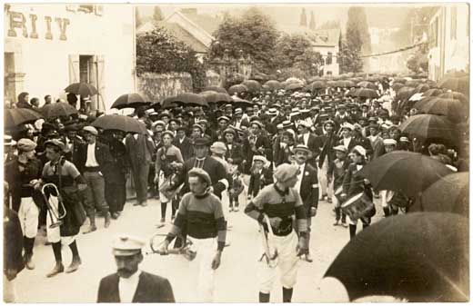 Lestelle Betharram - Cartes postales anciennes - Le village - Couronnement de Notre Dame de B&eacute;tharram le 28 juillet 1912
